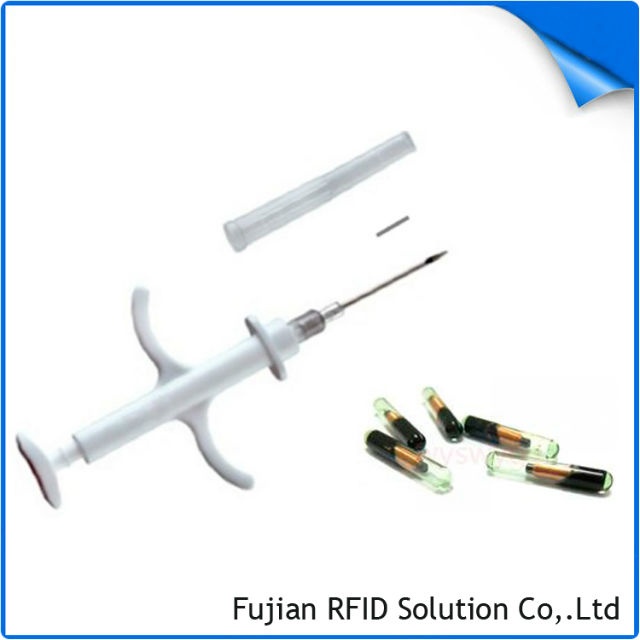 RS-GT01 RFID Glass Tag With Syringe